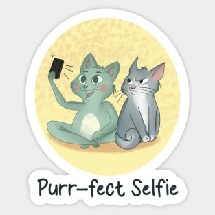 Selfie cat Sticker